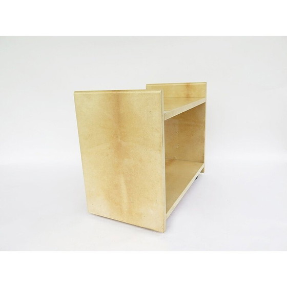 Image 1 of Carrello da portata in pergamena d'epoca di Aldo Tura, 1970