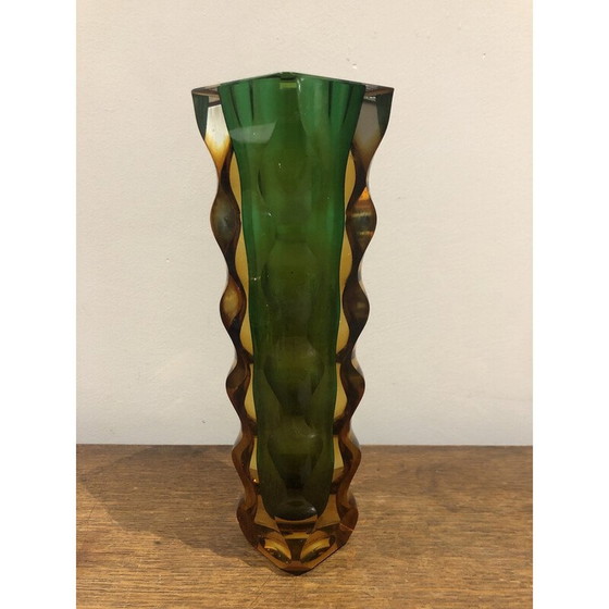Image 1 of Vintage glass vase, Italy 1960