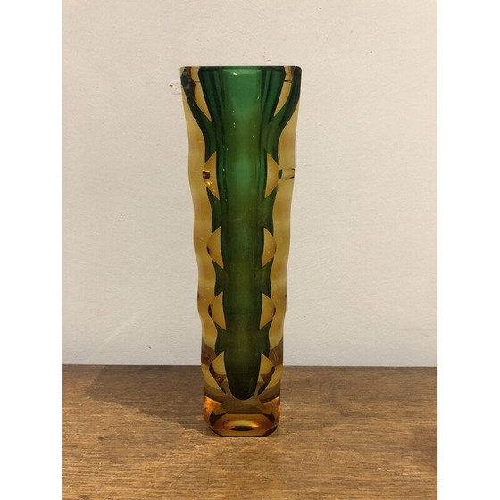 Image 1 of Vintage glass vase, Italy 1960