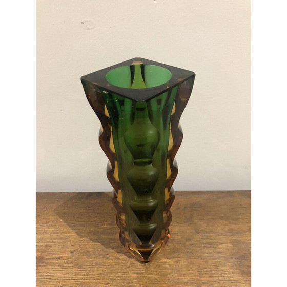 Image 1 of Vintage glass vase, Italy 1960