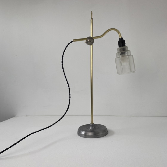 Image 1 of Antique "Le Succes Paris" Vintage Desk Lamp