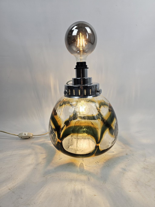 Table lamp Italy 1960s with double lighting