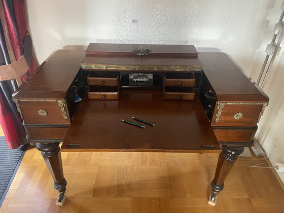 Image 1 of Small English Desk