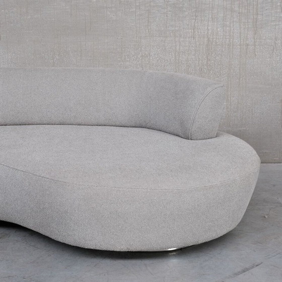 Image 1 of Contemporary vintage curvy sofa, Belgium