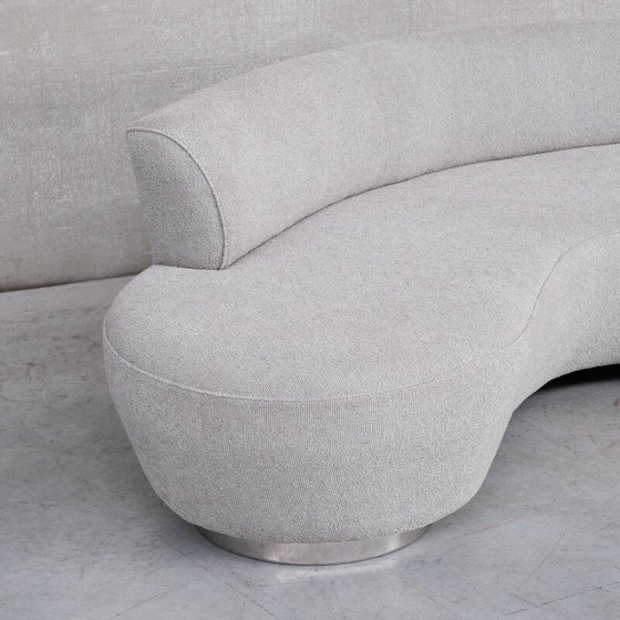 Image 1 of Contemporary vintage curvy sofa, Belgium
