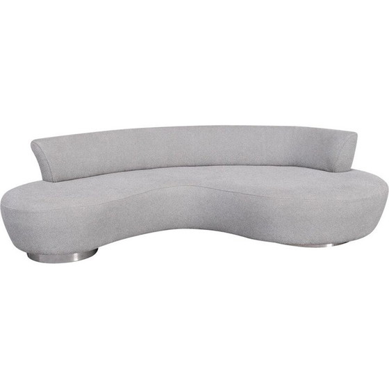 Image 1 of Contemporary vintage curvy sofa, Belgium