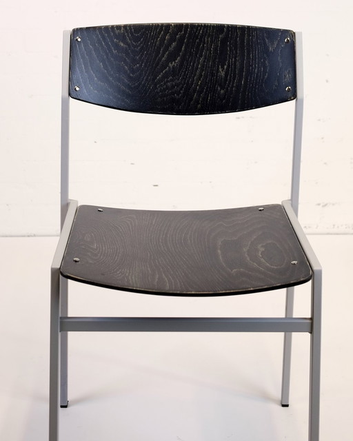 4x Gijs Van Der Sluis Dining Chairs