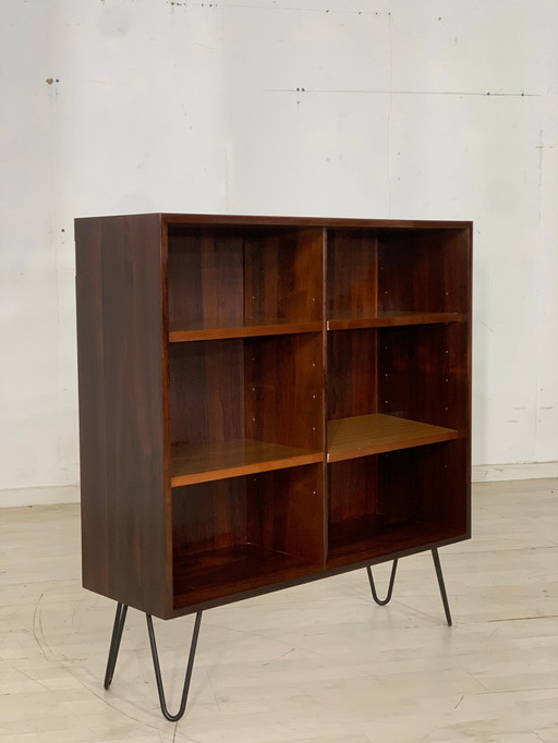 Cassettiera con ripiano in palissandro vintage