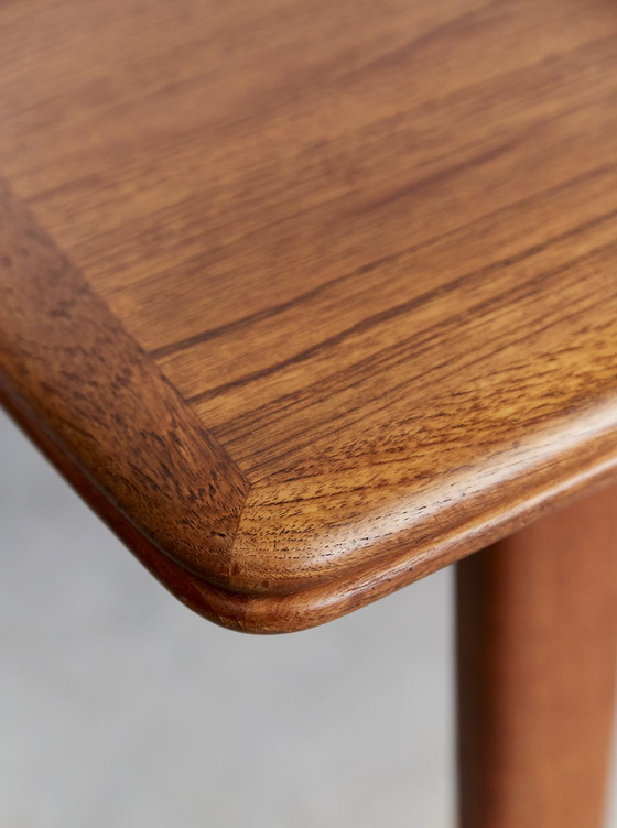 Image 1 of Svend Åge Madsen Teak Dining Table for K. Knudsen