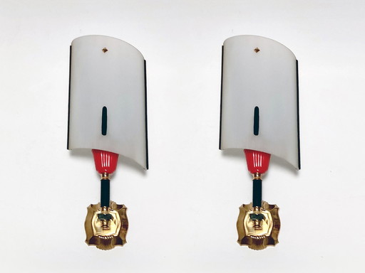 2x ARA Paris wall lamp