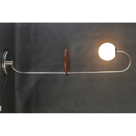 Image 1 of Vintage Bauhaus floor lamp, Czechoslovakia 1930