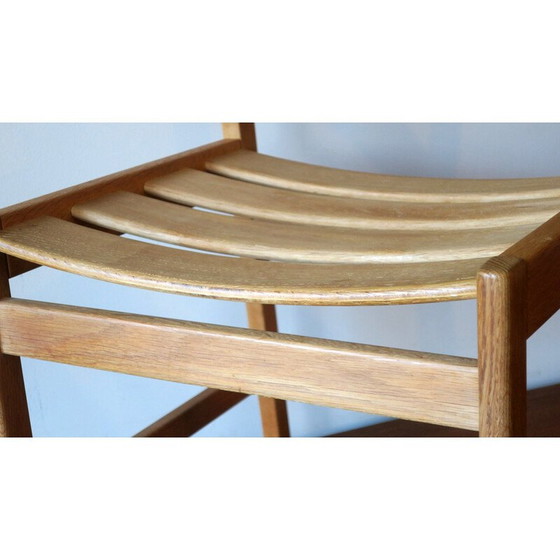 Image 1 of Sedia laterale vintage in rovere di Kurt Ostervig per Kp Mobler, 1950