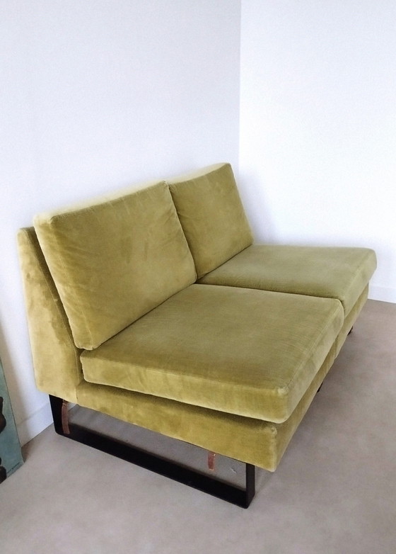 Image 1 of COR Two-Seater Modular Conseta Sofa With Hocker