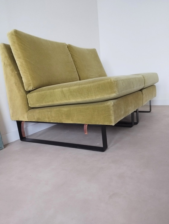 Image 1 of COR Two-Seater Modular Conseta Sofa With Hocker