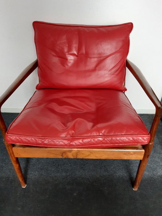 Image 1 of DESIGN chair ib kofod larsen Rosewood Samso