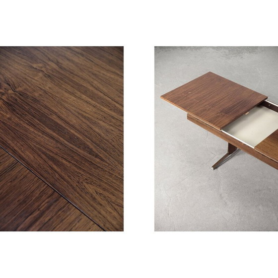 Image 1 of Vintage adjustable rosewood coffee table by E.M.Ü, Germany 1960