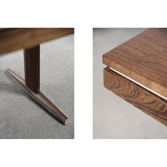 Image 1 of Vintage adjustable rosewood coffee table by E.M.Ü, Germany 1960