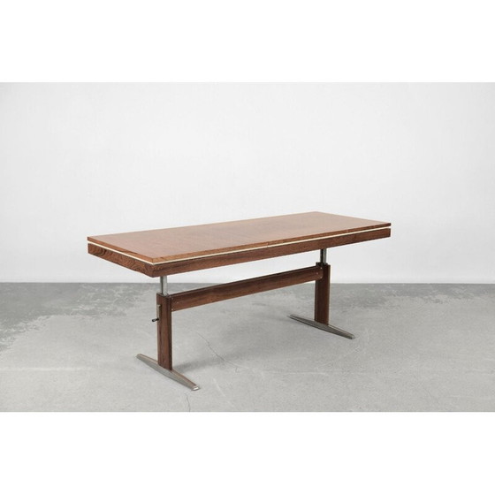 Image 1 of Vintage adjustable rosewood coffee table by E.M.Ü, Germany 1960
