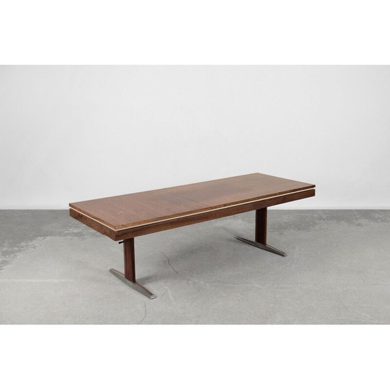 Image 1 of Vintage adjustable rosewood coffee table by E.M.Ü, Germany 1960