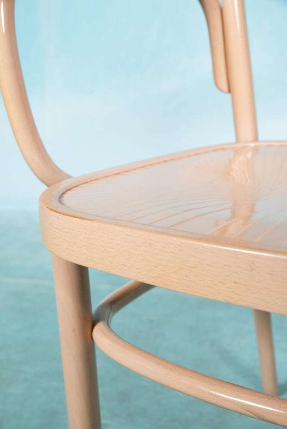 Image 1 of Set of two wooden arm chairs Thonet style, vintage retro