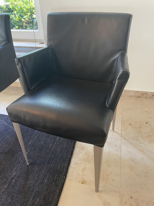 6x B&B Italia Maxalto Chair Model Melandra