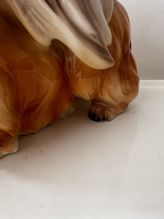 Image 1 of 2x Porcelain dog pekinese figurines