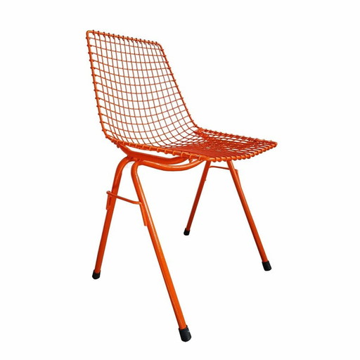 Home Steel Chair by Henryk Sztaba for PSS Spolem - 1970s 