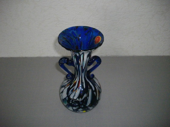 Image 1 of Vintage Murano Millefiori vase