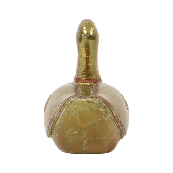 Image 1 of Pato decorativo de cobre martillado