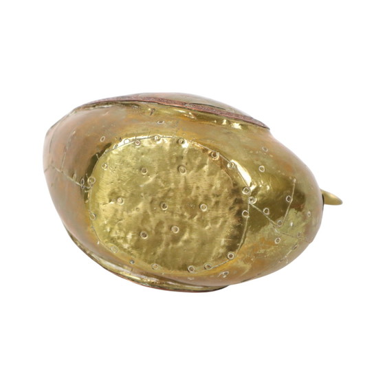 Image 1 of Pato decorativo de cobre martillado
