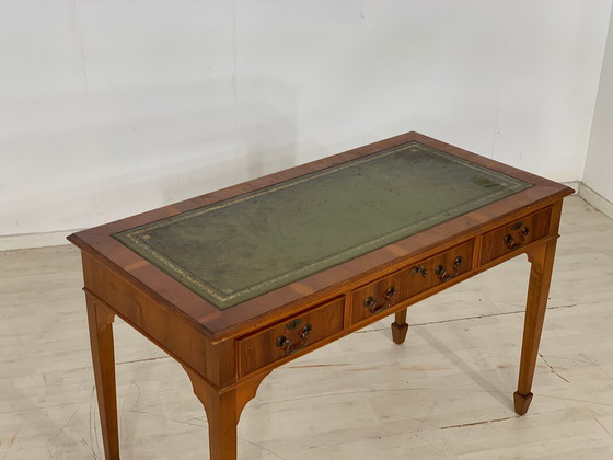 Image 1 of english mahogany desk desk vintage