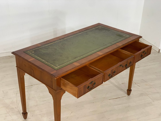 Image 1 of english mahogany desk desk vintage