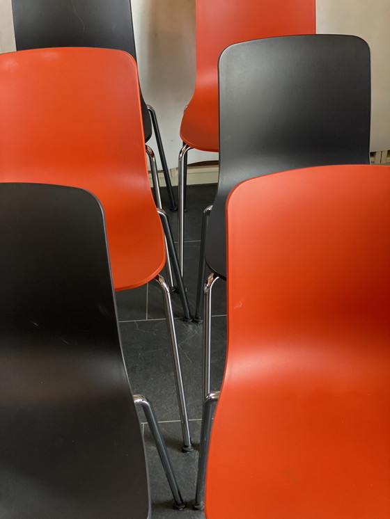 Image 1 of 6x Vitra Hal Chairs by Jasper Morrison