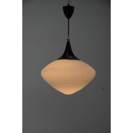 Image 1 of Vintage pendant lamp with adjustable height by Kamenicky Senov, Czechoslovakia 1960s