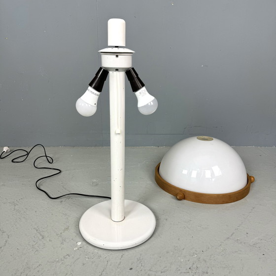 Image 1 of Large vintage mushroom table lamp