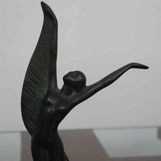 Image 1 of 3 Bronze dancer sculptures by Mariani Caggiati, 1980s