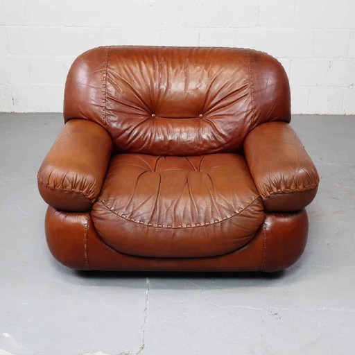 Sapporo lounge chair by Mobil Girgi Italy 1970's