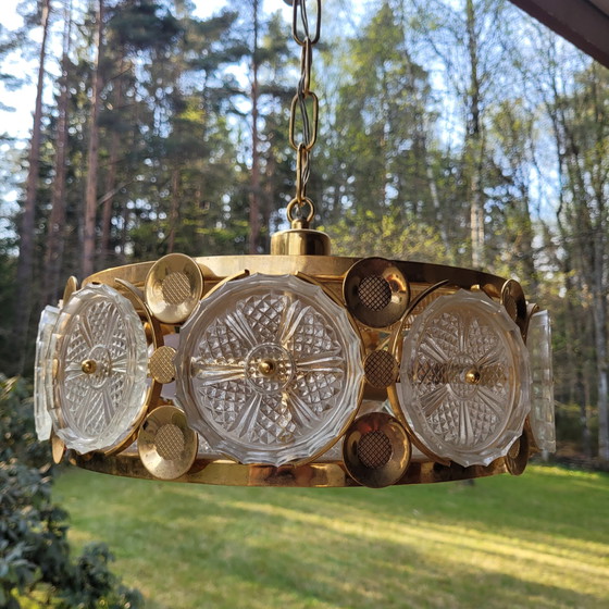 Image 1 of Carl Fagerlund pendant lamp for Orrefors