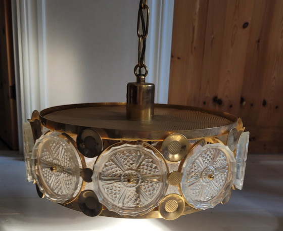 Image 1 of Carl Fagerlund pendant lamp for Orrefors