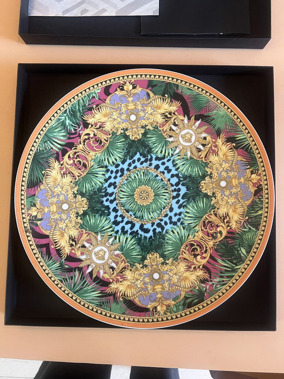 Image 1 of Versace x Rosenthal home serving plate