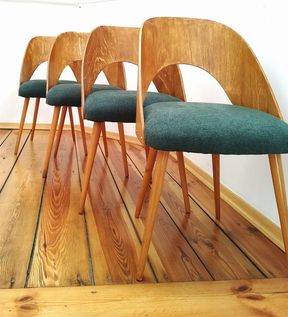 Image 1 of A Set Of Four Chairs Designed By Antonín Šuman For The Czechoslovak Tatra Factory