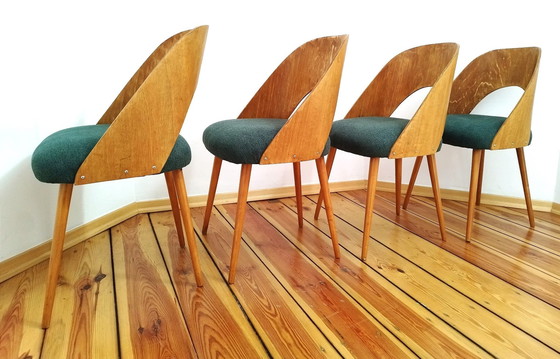 Image 1 of A Set Of Four Chairs Designed By Antonín Šuman For The Czechoslovak Tatra Factory