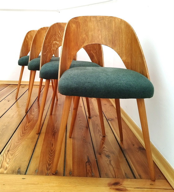 Image 1 of A Set Of Four Chairs Designed By Antonín Šuman For The Czechoslovak Tatra Factory