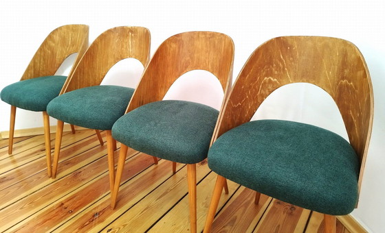 Image 1 of A Set Of Four Chairs Designed By Antonín Šuman For The Czechoslovak Tatra Factory