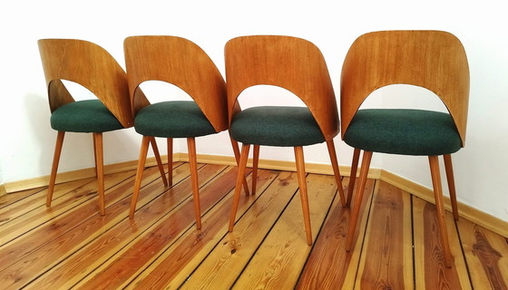 Image 1 of A Set Of Four Chairs Designed By Antonín Šuman For The Czechoslovak Tatra Factory