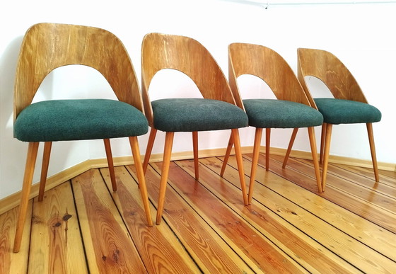 Image 1 of A Set Of Four Chairs Designed By Antonín Šuman For The Czechoslovak Tatra Factory