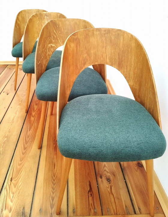 Image 1 of A Set Of Four Chairs Designed By Antonín Šuman For The Czechoslovak Tatra Factory