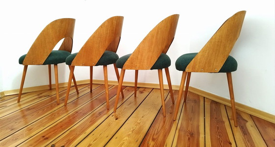 Image 1 of A Set Of Four Chairs Designed By Antonín Šuman For The Czechoslovak Tatra Factory