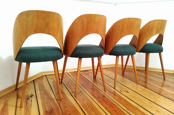 Image 1 of A Set Of Four Chairs Designed By Antonín Šuman For The Czechoslovak Tatra Factory