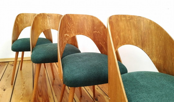 Image 1 of A Set Of Four Chairs Designed By Antonín Šuman For The Czechoslovak Tatra Factory